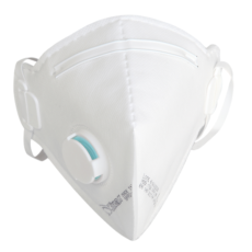 Disposable mask FFP2 with valve