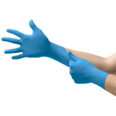 Ansell Disposable glove blue color
