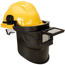 Welding Face shield Helmet mounted Climax Made in Spain