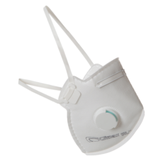 Disposable mask FFP2 with valve