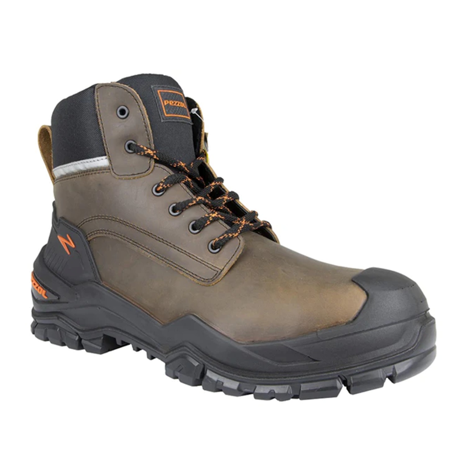 Pezzol KARNAK S3 HI HRO SRC Vibram® Safety Boots – Slip Resistant Industrial Footwear
