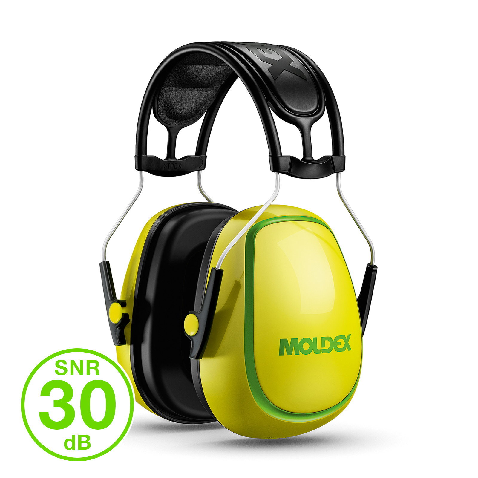 Moldex M4 Earmuffs – 30 dB SNR Hearing Protection, H35/M28/L20